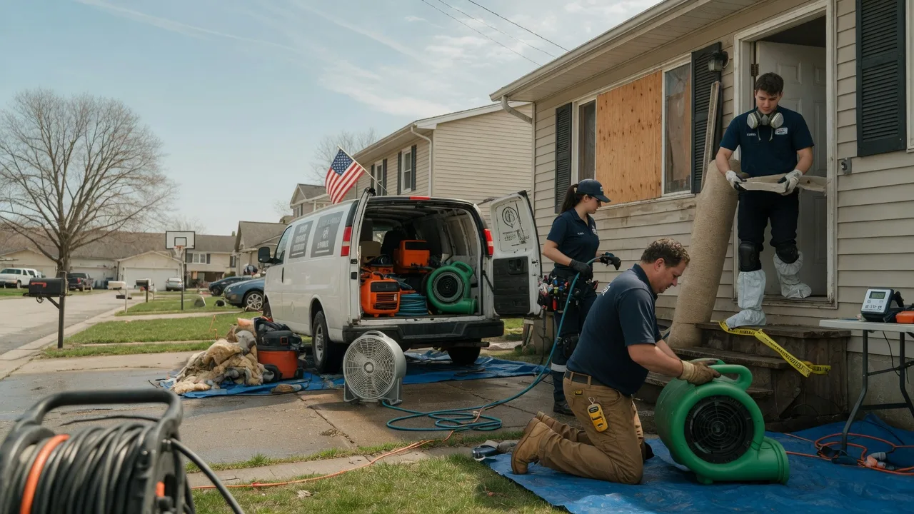 Water Damage Restoration in Mcpherson, KS near me